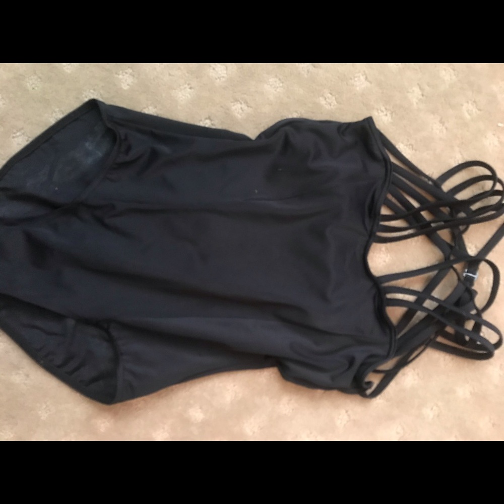 Black leotard